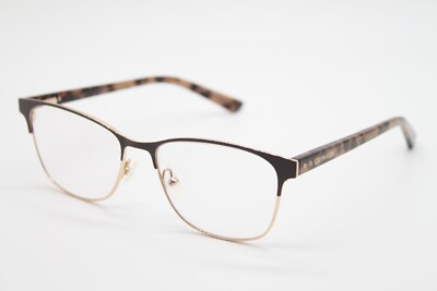 NEW CALVIN KLEIN CK19305 200 BROWN GOLD HAVANA AUTHENTIC EYEGLASSES 54-16
