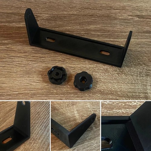 Staffa supporto CB Radio + 4 Teste per bulloncini - Zdjęcie 8 z 9