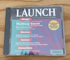 Launch - The Bi-Monthly Entertainment CD-ROM for Windows 3.1  Macintosh 7.1 NEW
