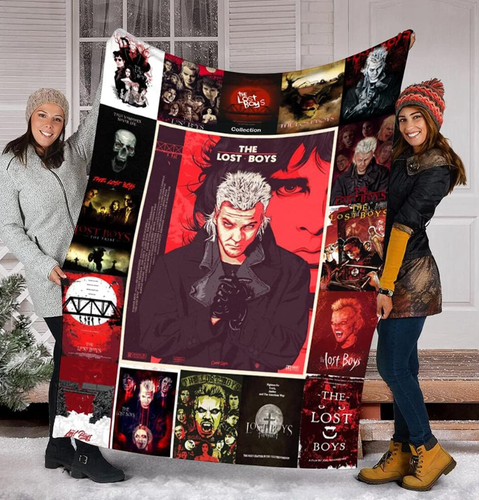 The Lost-Boys Horror Film Fleece Blanket Gift for Horror Movie Fans Cute Blanket - Picture 2 of 4