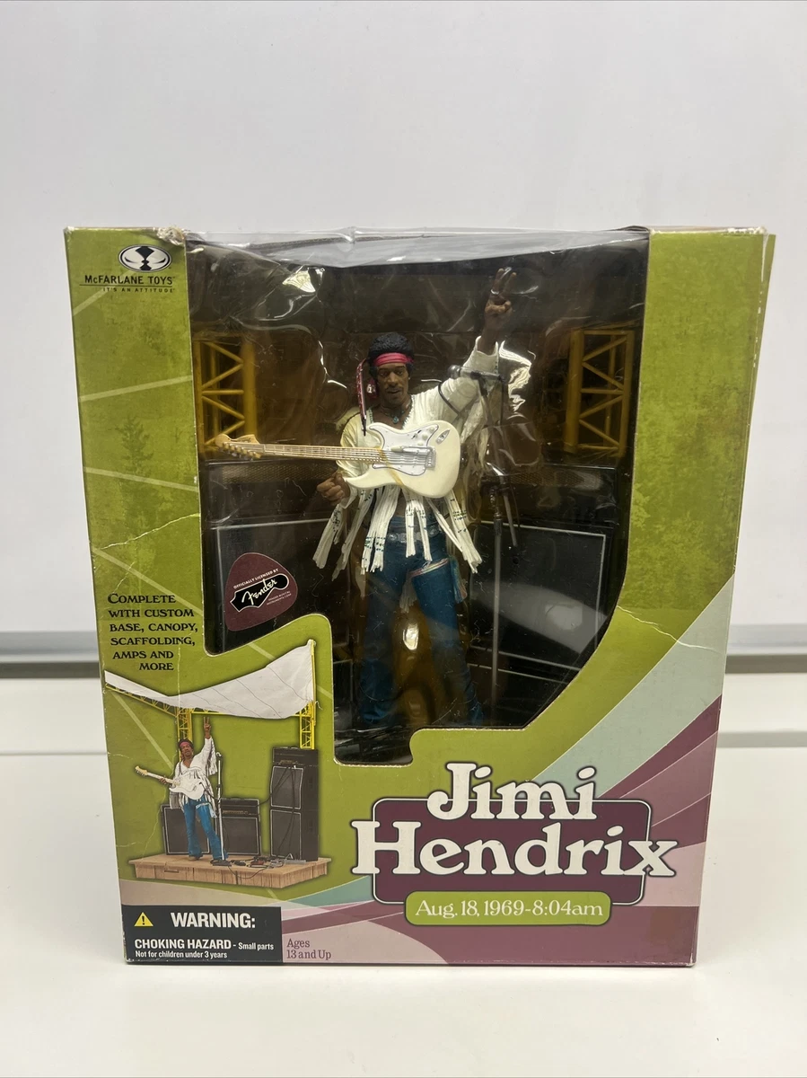 McFarlane Toys Jimi Hendrix Music 1969 Year Manufactured Action