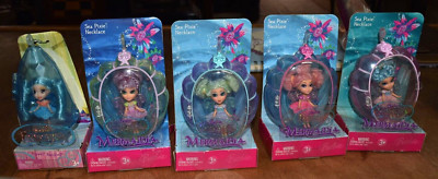 SET OF 5 - BARBIE MERMAIDIA - SEA PIXIE NECKLACE