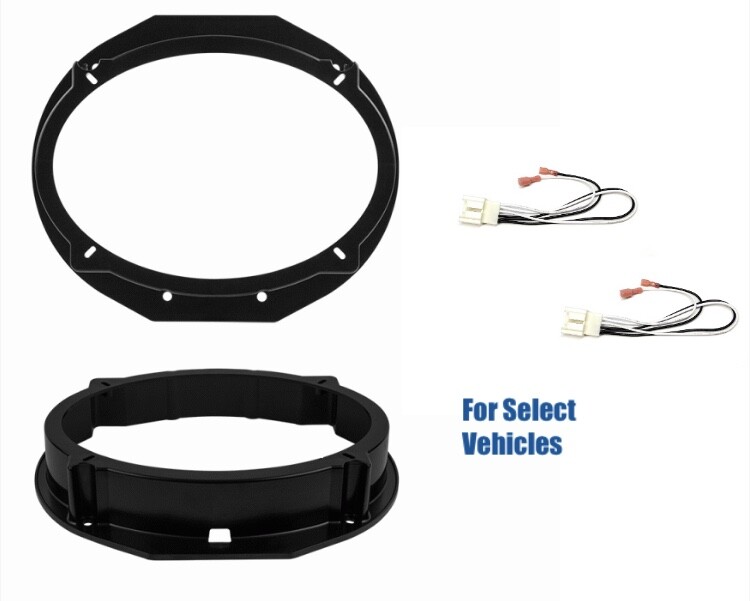 6x9 Car Stereo Speaker Adapter and Wire Harness for 2011-2019 Ford