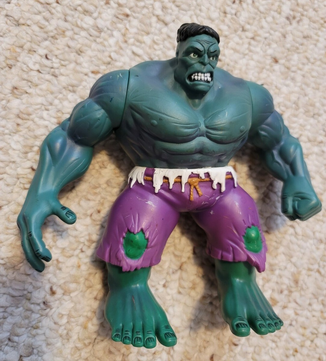 Incredible Hulk SAVAGE HULK 1996 MARVEL Toy Biz Action Figures | eBay