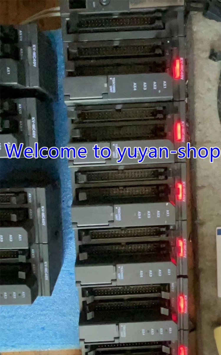 1PCS USED Keyence KV-MC40V KVMC40V Motion Control Module 1PCS USED Keyence KV-MC40V KVMC40V Motion Control Module