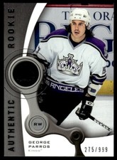2005-06 SP Game Used George Parros Rookie 275/999 Los Angeles Kings #128