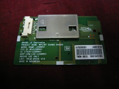 LG 55LB7200-UB.ASWLUR WIFI-BT COMBO board LGSBW41   EAT62093301