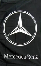 MERCEDES-BENZ VERTICAL 3X5 FLAG