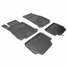 Gummifußmatten 3D Gummimatten Passend Für Bmw 1Er F20/F21 2011-2019 4 Tlg