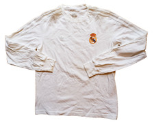 Adidas Real Madrid 1980 retrò vintage maglia bianca anni 70 80 nuova edizione LS M