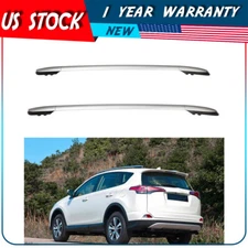 For Toyota RAV4 4Dr 13-18 Side Rail RAV4 2013-2018 Roof Rack Rail Bar Pair
