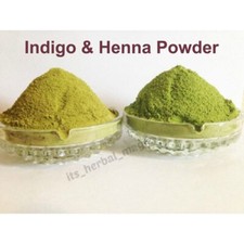 100g Indigo Powder  100g Pure Henna Powder Hair Dye Black Combo Pack