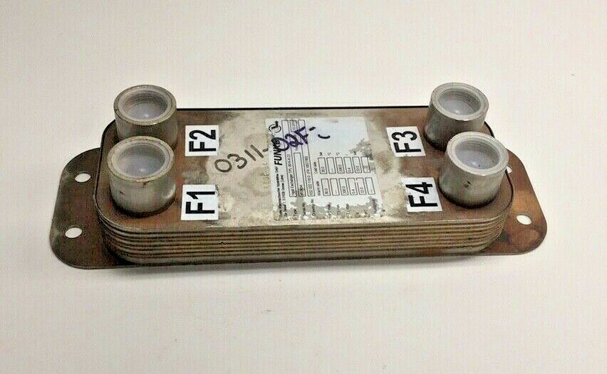 ボイラープレート　Boiler Plate 2 Boiler Feed Water Plate Shell Heat Exchanger - Welded Plate
