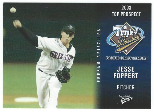 Carta baseball 2003 Multi-Ad Pacific Coast (PCL) Top Prospects Minor League SCELTA - Foto 27 di 77