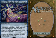 Magic the Gathering -MTG- Foil How is this a Par Three?!