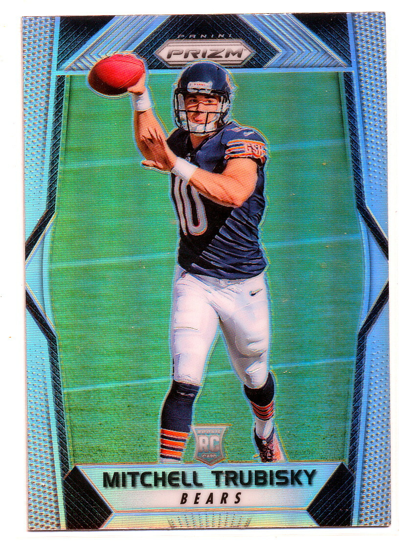 2017 Panini Prizm Mitchell Trubisky Silver RC #209 QTY