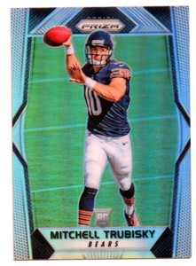 2017 Panini Prizm Mitchell Trubisky Silver RC #209 QTY
