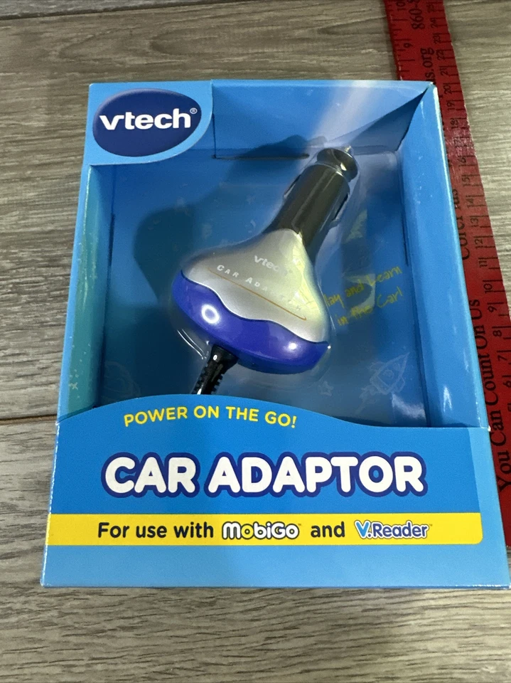 NEW VTech Car Adaptor | Use with all compatible VTech Products Mobigo V-Reader - Image 4 of 4
