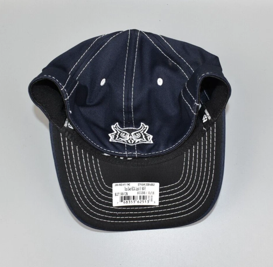 Rice Owls Top of the World Men's Fitted Cap Hat - Fits Size: 7 1/4 - Image 3 of 4