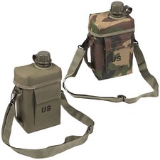 Feldflasche Patrol Canteen 2 Liter mit H&uuml;lle u Gurt Outdoor Camping Trinkflasche