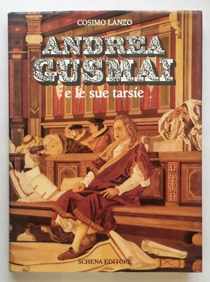 ANDREA GUSMAI e le sue tarsie, di Cosimo Lanzo AUTOGRAFATO  Schena Editore 1983 