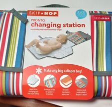 Skip Hop Pronto Changing Station Head Pillow Wipes Case Zip Pockets 
