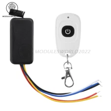 Mini Relay Wireless Remote Control Switch 433Mhz Micro Receiver With Transmitter