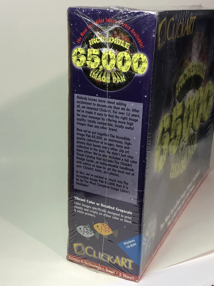 VTG Sealed In Box Click Art 65,000 Image Library 2,000 Fonts and 5,000 Photos - Image 3 of 4