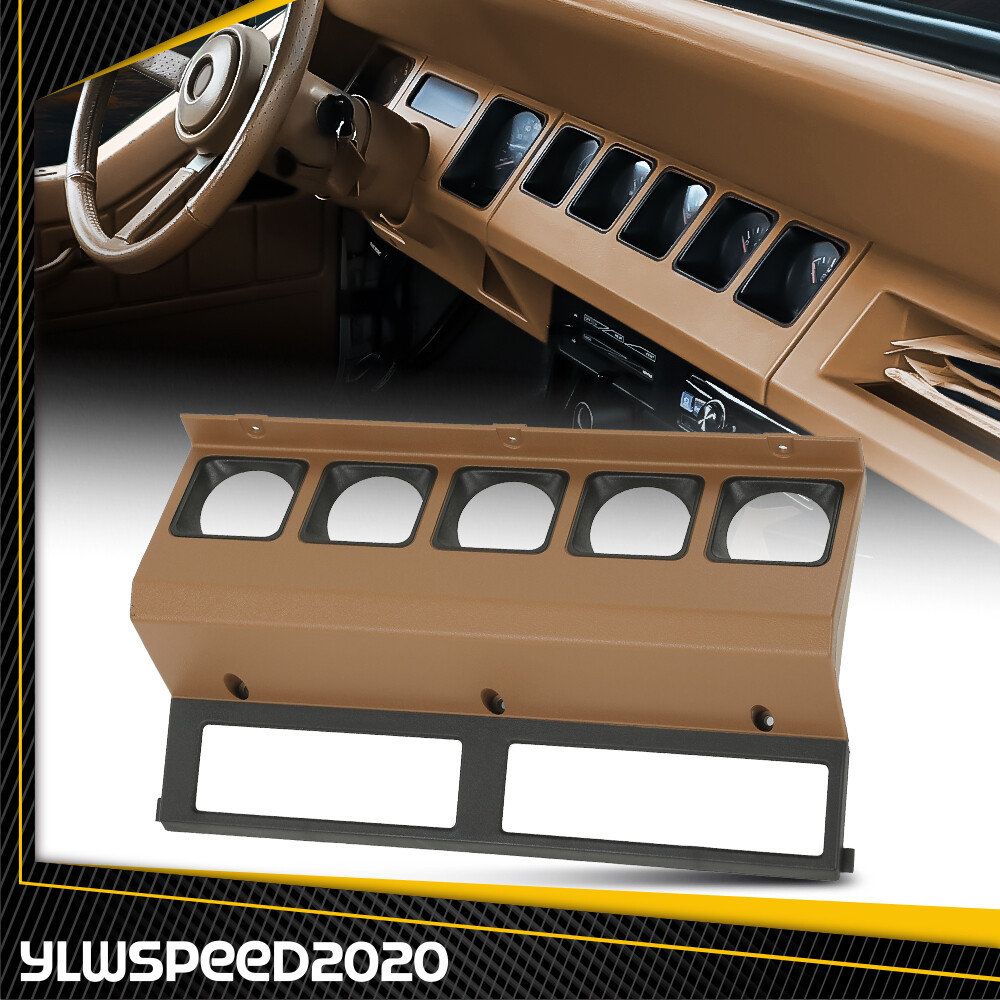 Center Gauge Radio Dash Bezel Trim Yellow New Fit For 1987-1995 Jeep Wrangler YJ