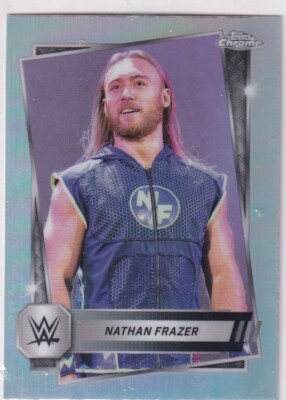 Topps Chrome WWE 2024 Nr. 187 Nathan Frazer Silver Refractor