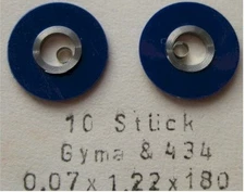 two Watch unbreakable Mainspring for Cyma 434 x2 per auction ....
