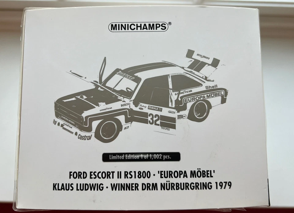 Ford Escort RS1800 #32 Klaus Ludwig Nurburgring 1979 (1 de 1002) 1:18 Foto 2 de 3