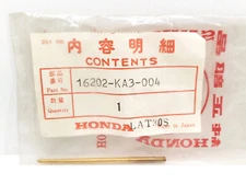 Genuine Honda CR125R ATC250R OEM Carburetor Jet Needle Set 16202-KA3-004 New NOS