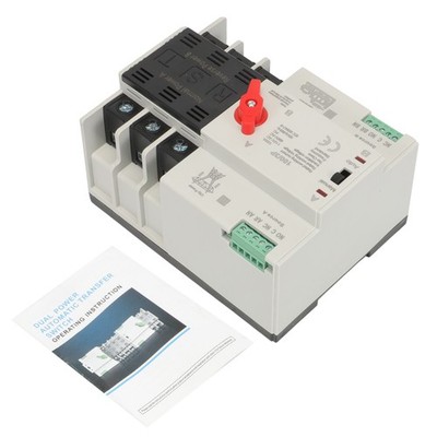 3P 100A 110V Automatic Transfer Switch Grid to AC Generator Dual Power