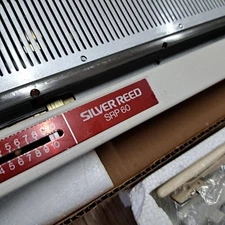 SILVER REED SRP60 Rib Stich Knitting Machine Refurbished Used From Japan