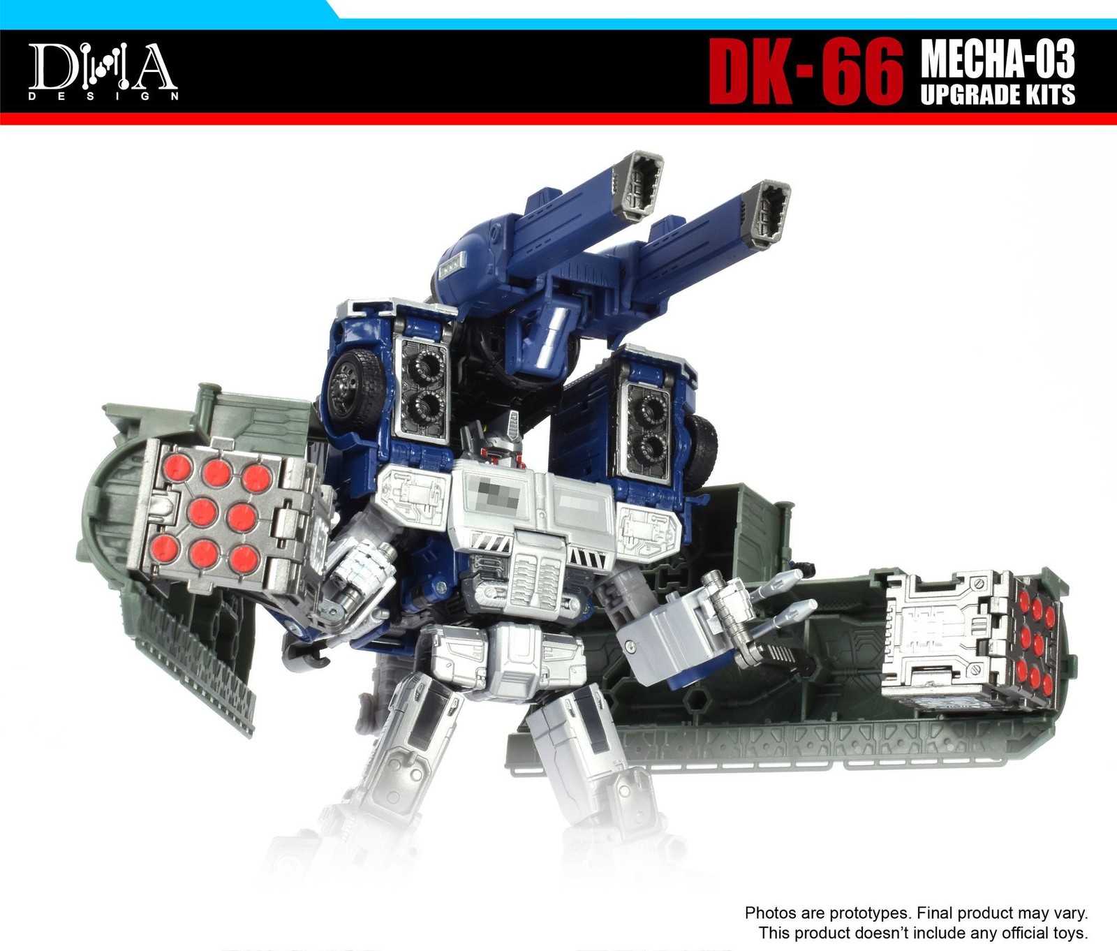 DNA Design DK-66 Upgrade Kit for Mecha-03 (Optimus Prime Type MFS-3) US SELLER