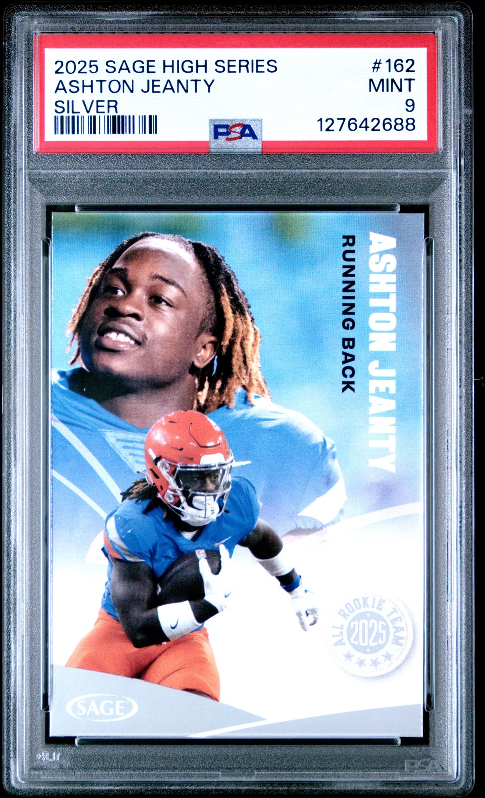 Ashton Jeanty Sage High Series #162 Silver