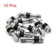 10pcs Universal Aluminum Alloy Motorcycle Car Tubeless Wheel Tire Valve Stem Rim