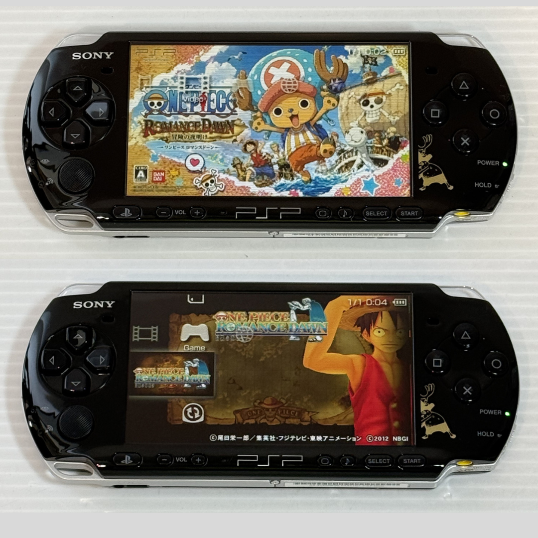 Sony PSP-3000 Console One Piece ROMANCE DAWN Limited w/Pouch, etc