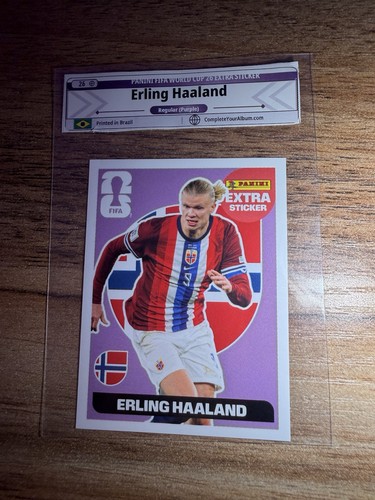 Erling Haaland — Panini FIFA World Cup 2026 Regular Extra sticker