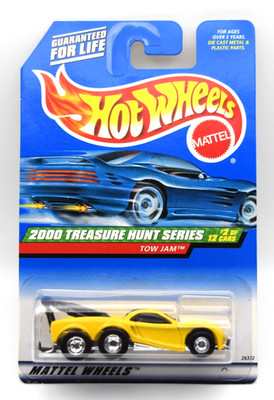 2000 Hot Wheels Treasure Hunt Series #2/12 Tow Jam Real Riders Protector Case