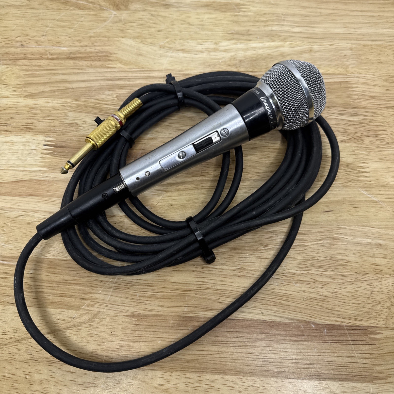 Vintage Shure PE56D Unisphere 1 Dynamic Mic Microphone - Untested
