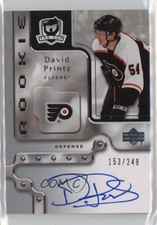 2006-07 Upper Deck The Cup Rookie Auto 153/249 David Printz #105 Auto 4f5