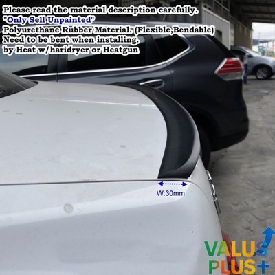 VALPS Rear Trunk Duckbill Spoiler Wing Fits Lexus LS400 XF10 Sedan 1989-94 244K