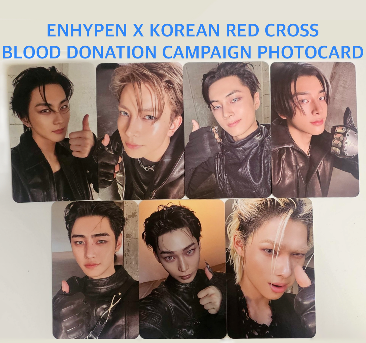 ENHYPEN] ENHYPEN X KOREAN RED CROSS BLOOD DONATION CAMPAIGN