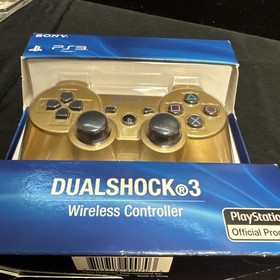 OEM Sony DualShock 3 (99070) Controller Gold (NIB) NEW In Box PS3 Playstation 3