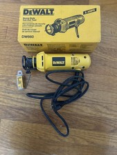 Excellent Used - Dewalt DW660 Heavy Duty Cut Out Tool 5 amp + 10 Drywall Bits