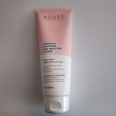 Acure Seriously Soothing 24hr Moisture Lotion 8 Fl Oz.