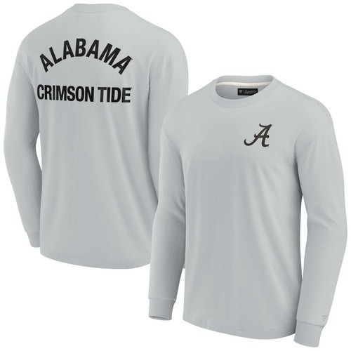 Unisex Fanatics grau Alabama Crimson Tide Elements super weich Langarm