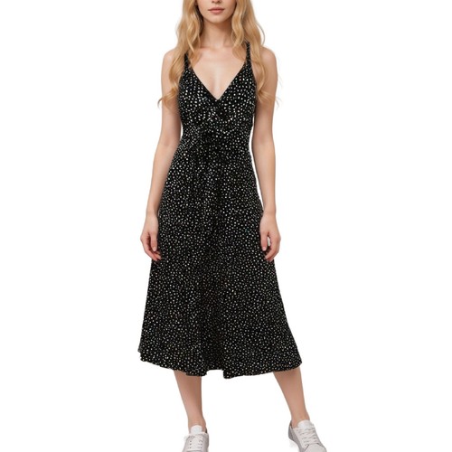 Max Mara, Abito MaxMara vintage marrone bianco a pois taglia XS